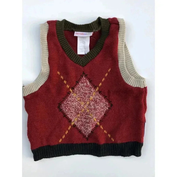 Vintage Argyle Sweater Vest - Picture 3 of 7